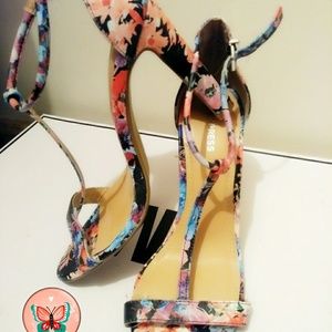 Express "Flower" Heels